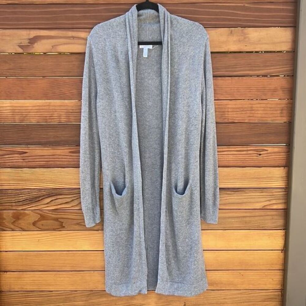 Oversized Gray Slouchy Cardigan  